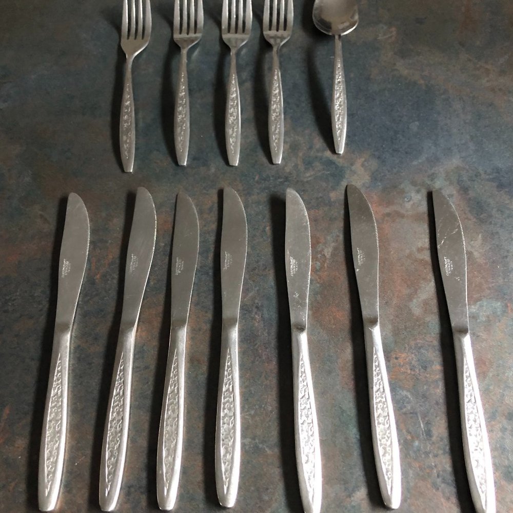 12 Pieces Vintage Custom Craft Stainless CUS5